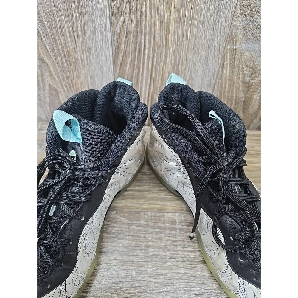 Nike Little Posite One Foamposite warped Grid‎ GS CW1596-005 4.5y
